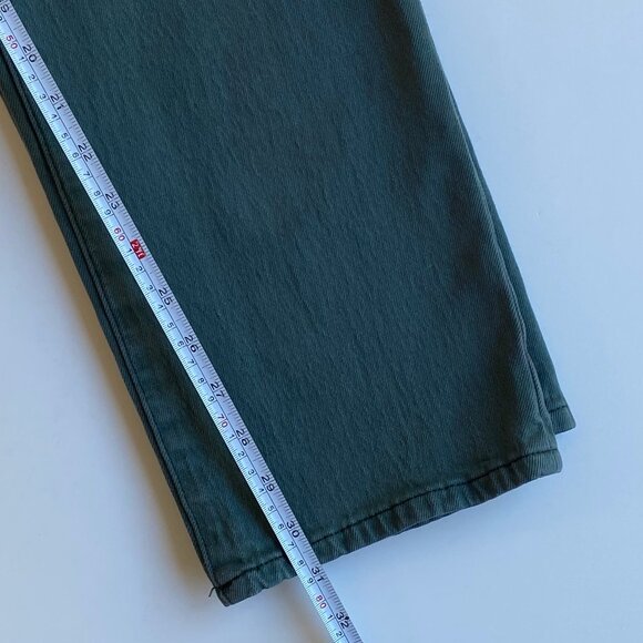 Gap Mens Straight Fit Flex Green Jeans Size 31 x 32 Denim 99% Cotton 1% Spandex - Picture 12 of 13